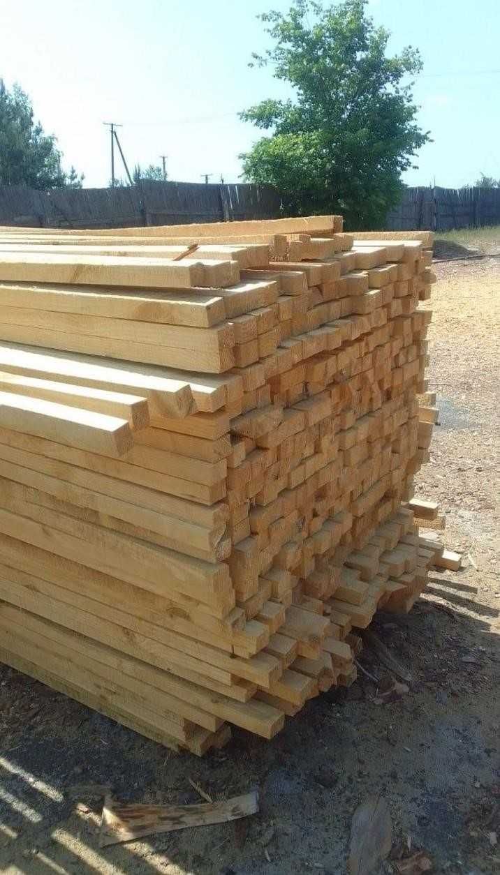 Пиломатеріали, брус 115*20*4м (дошка,доска висушена, суха, свіжопил)
