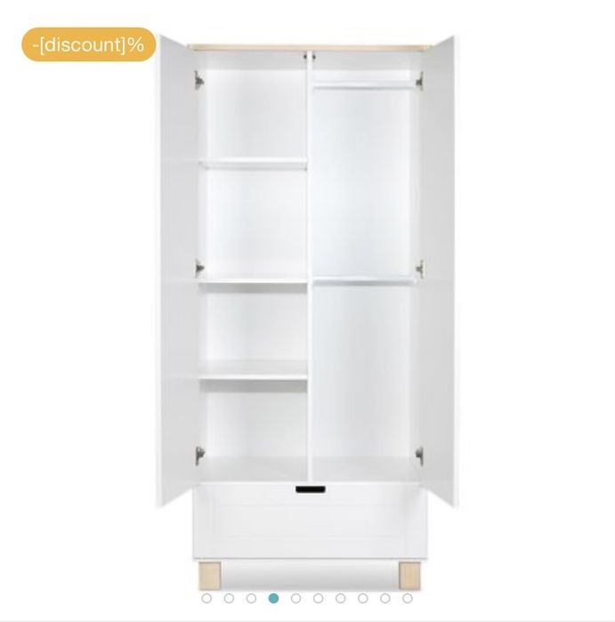 Komoda plus szafa dziecieca klupś