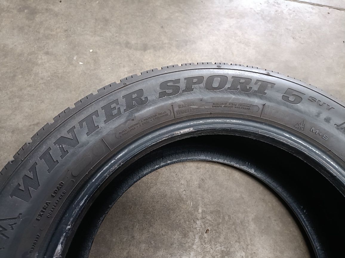 23r, Opony zimowe Dunlop Winter Sport 5 SUV 235/55R17 103V