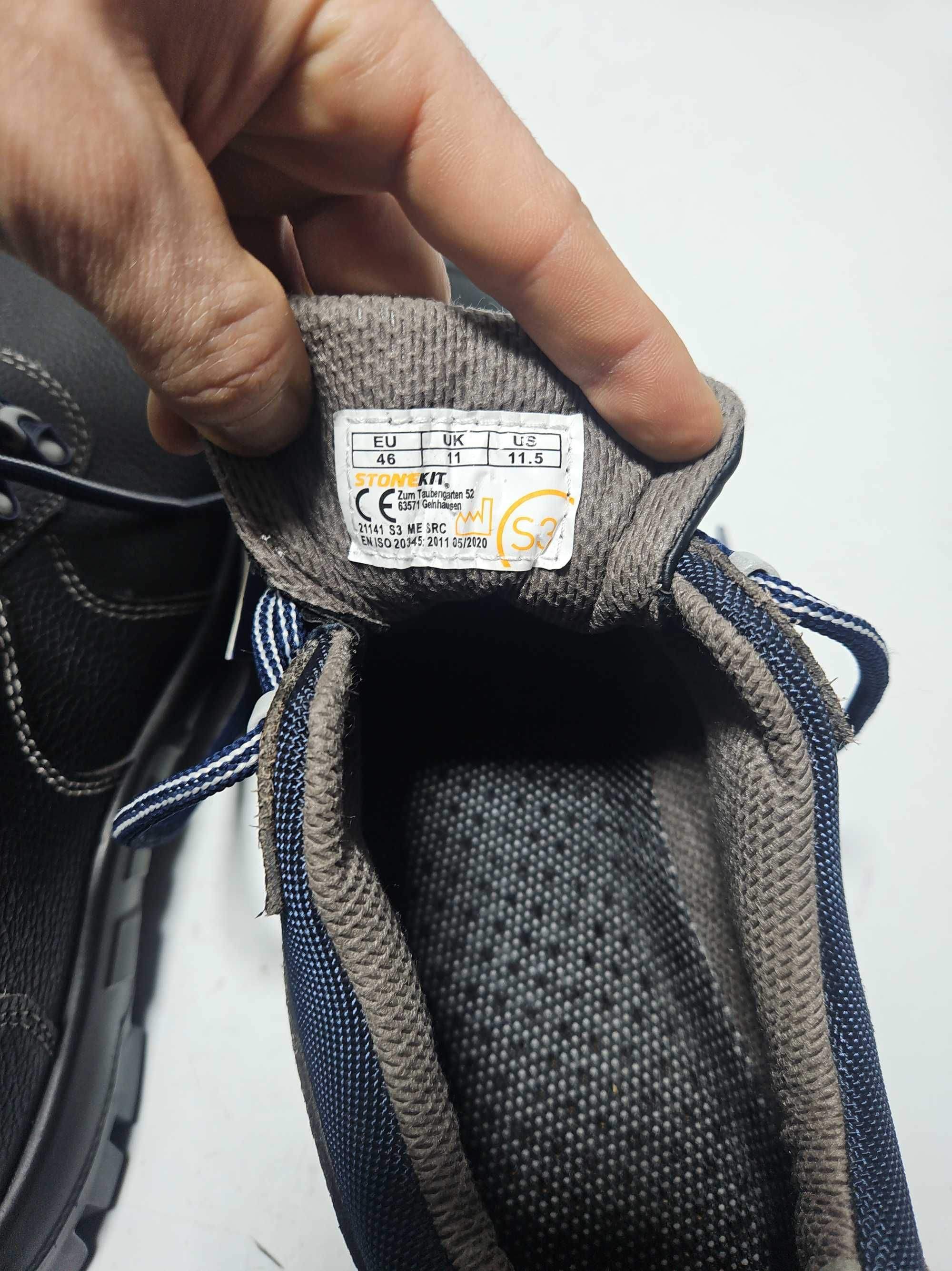 Buty robocze półbuty STONEKIT S3 SRC rozmiar 46 Jak NOWE