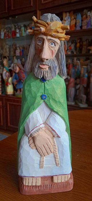 Chrystus rzeźba ludowa