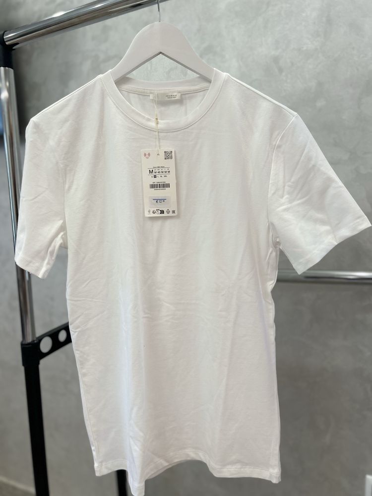 чоловіча базова футболка SLIM FIT, Zara