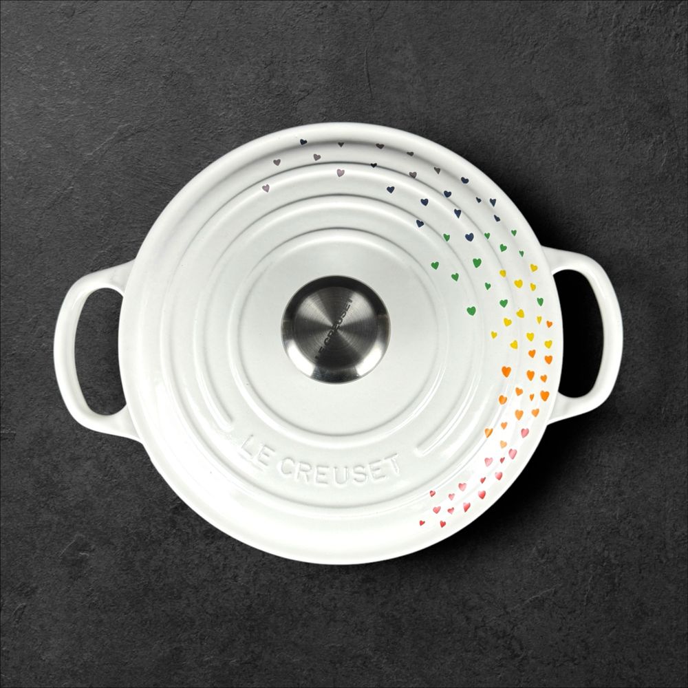 Garnek le creuset loving limitowana kolekcja żeliwny