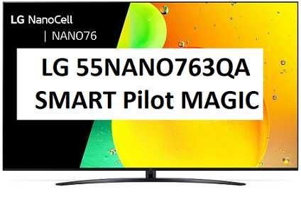 NOWY LG 55NANO763QA NanoCell Sztuczna inteligencja  + Pilot MAGIC