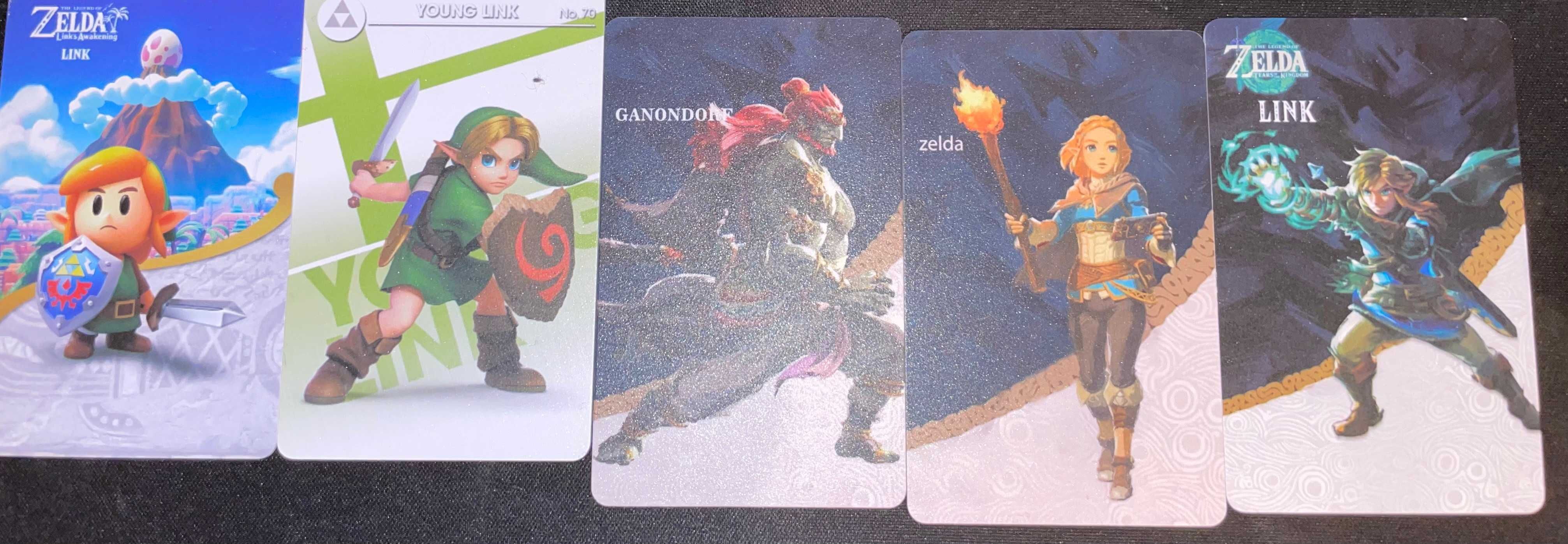 Vendo cartas amiibo para Zelda BOTW +TOTK