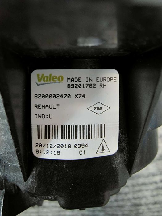 Światło przeciwmgielne prawe Movano B Master