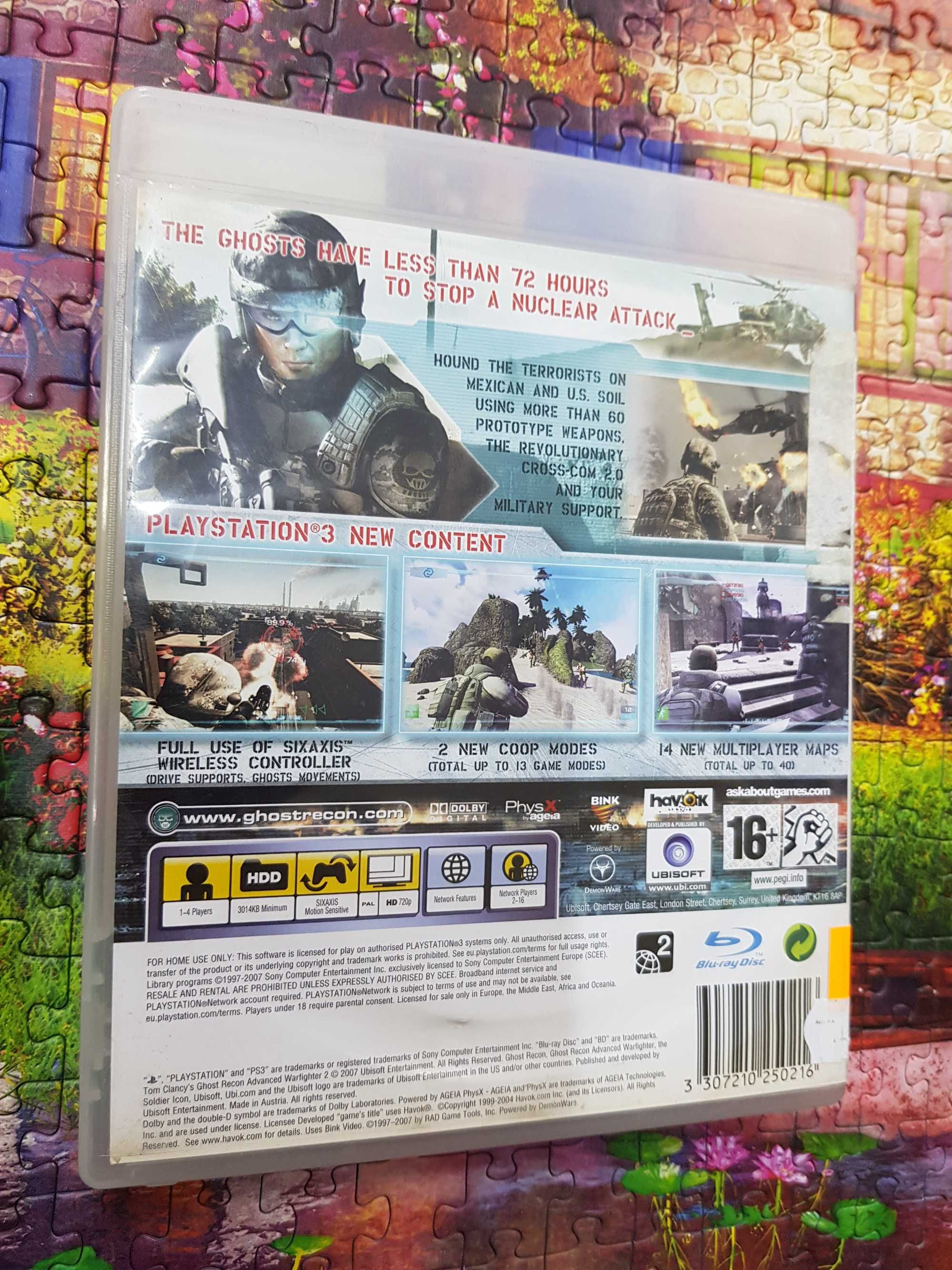 Tom Clancy's Ghost Recon Advanced Warfighter 2 PS3 Sklep Iława