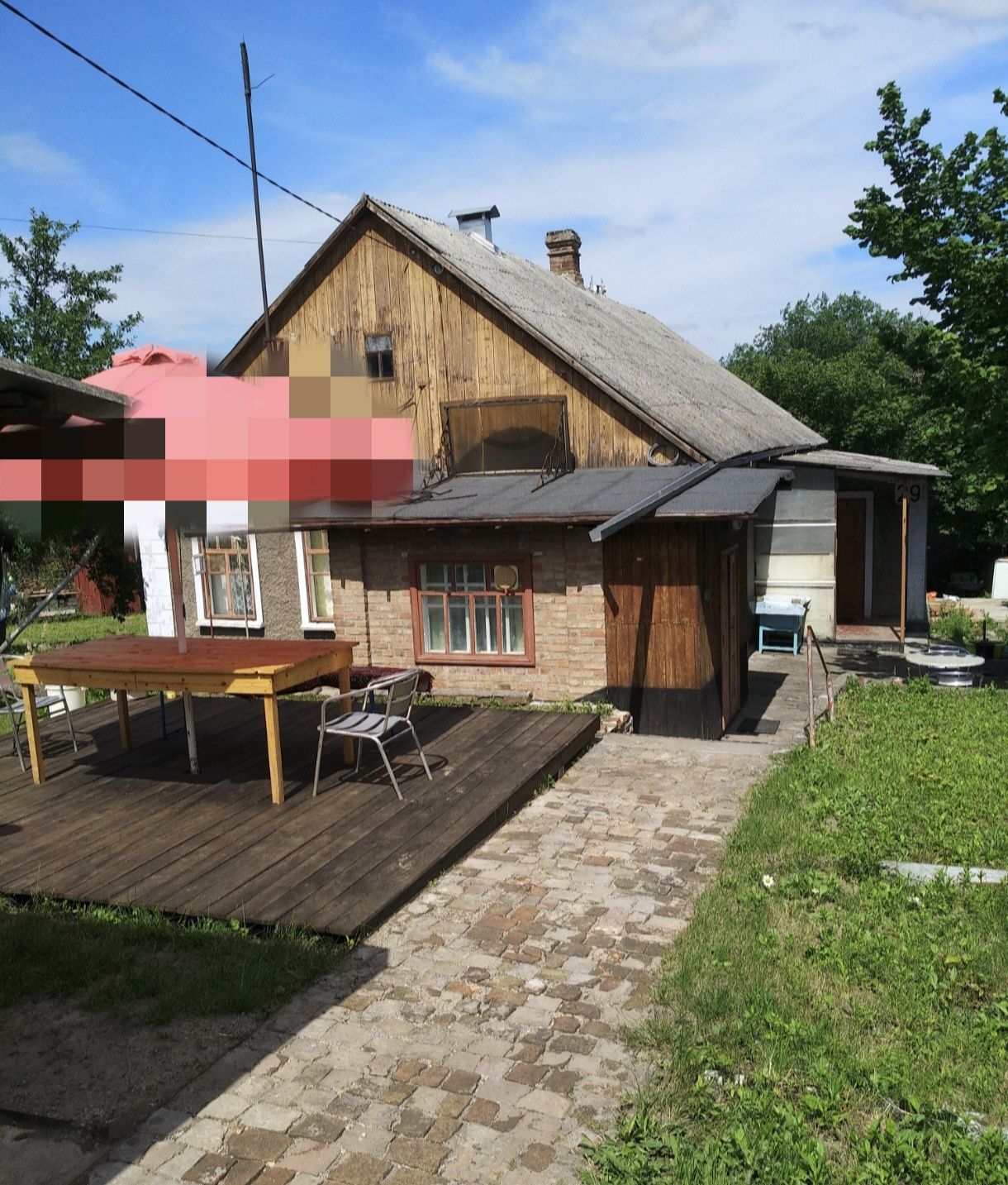 Дом посуточно, правый берег,  мангал, летняя площадка