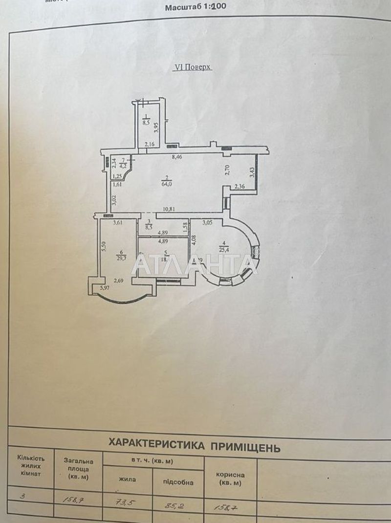 Квартира с ремонтом и мебелью в Доме Каркашадзе