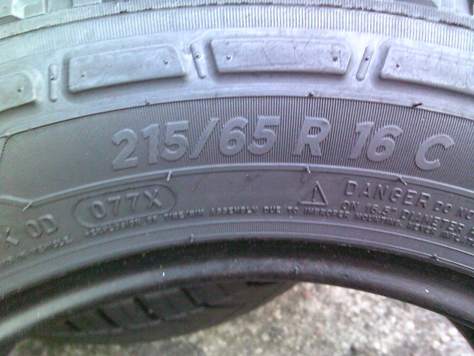 Opony 215/65/16C Michelin 2szt Całoroczne 2024r