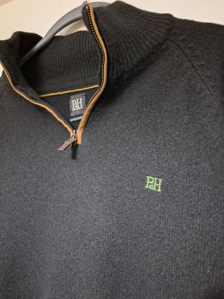 Camisola PdH, tamanho XL, cor preta, bom estado
