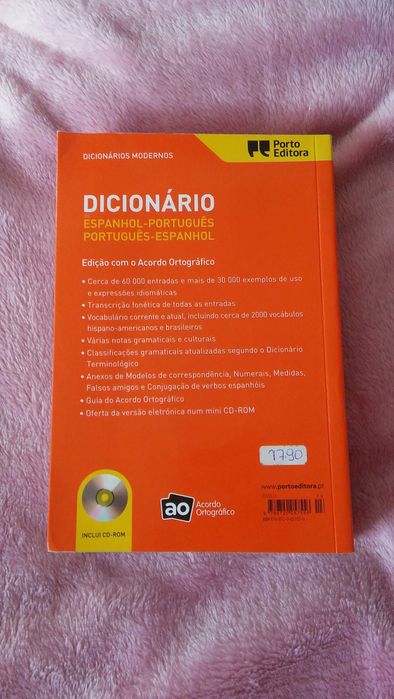 Dicionário Porto Editora  Espanhol-Português & Português-Espanhol