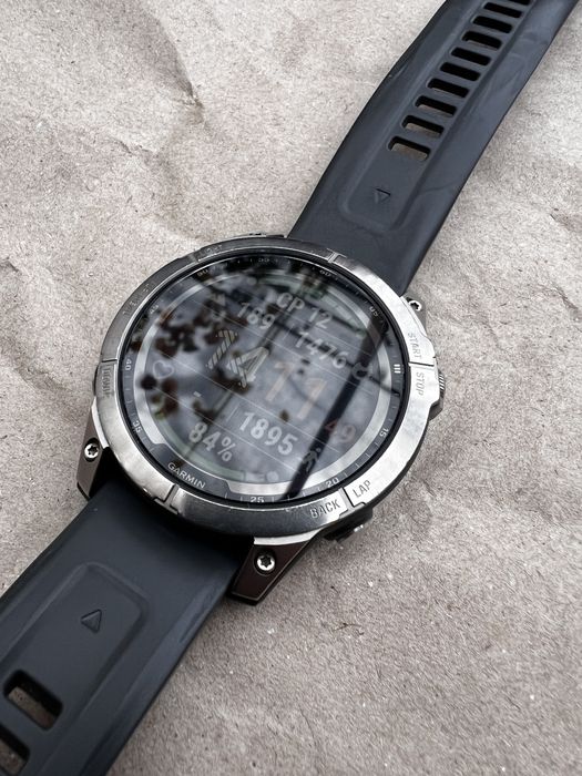 Garmin Fenix 7 Sapphire Solar 47мм (титан, сапфир, солар)