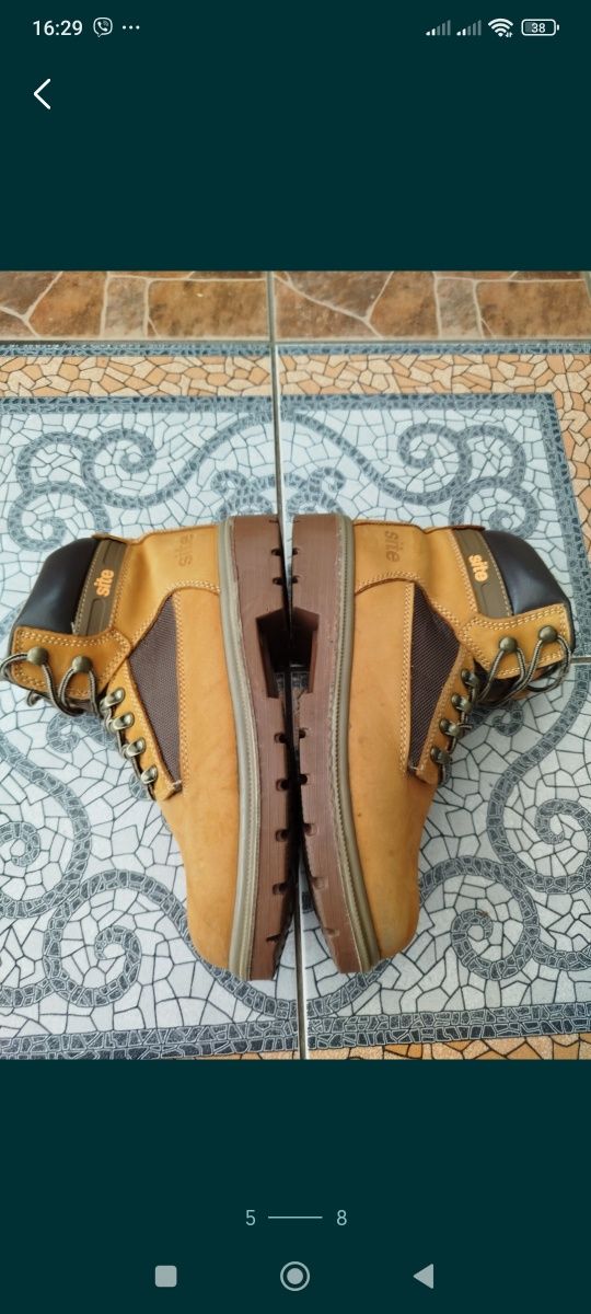 Timberland 41р. Site 40.5р. чоловічі трекінгові робочі черевики.