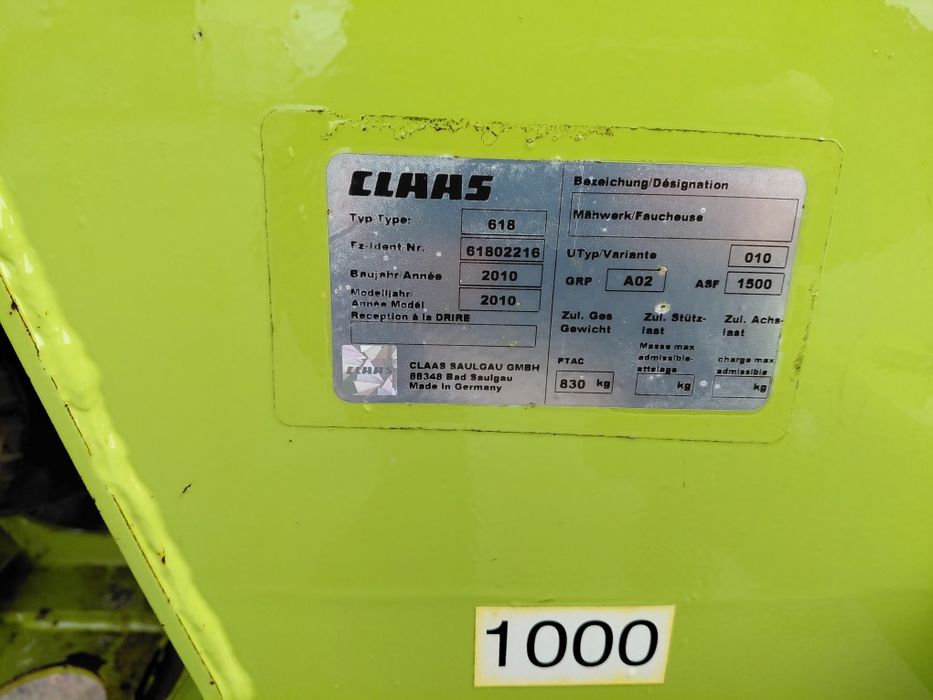 Kosiarka dyskowa Claas Disco 3100 Contour