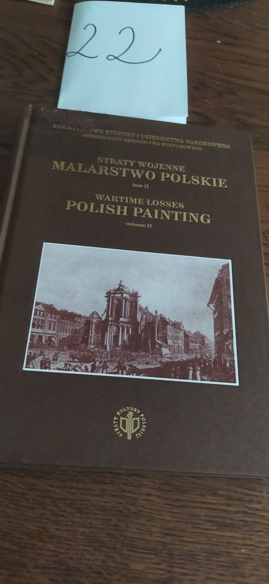 Straty Wojenne Malarstwo Polskie tom 2