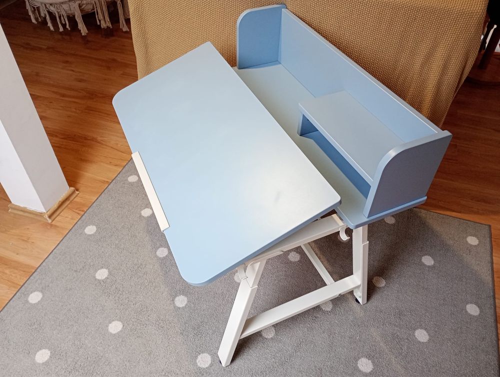 Biurko IKEA REGULOWANE dziecięce przechylne PIPLARKA