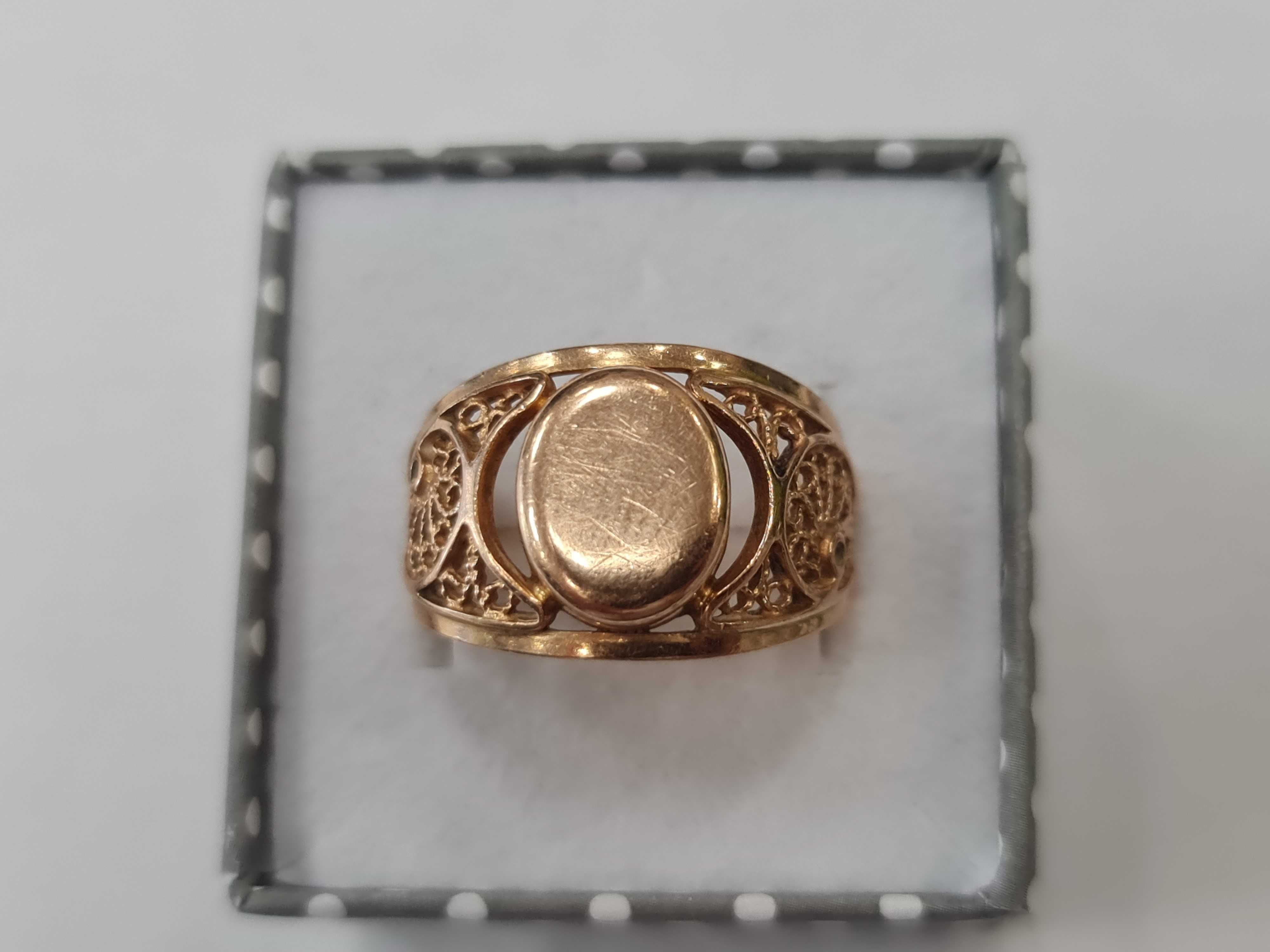 Rosja 1958/ Złoty sygnet/ złoty pierścionek/ 583/ 5.50 gram/ R22