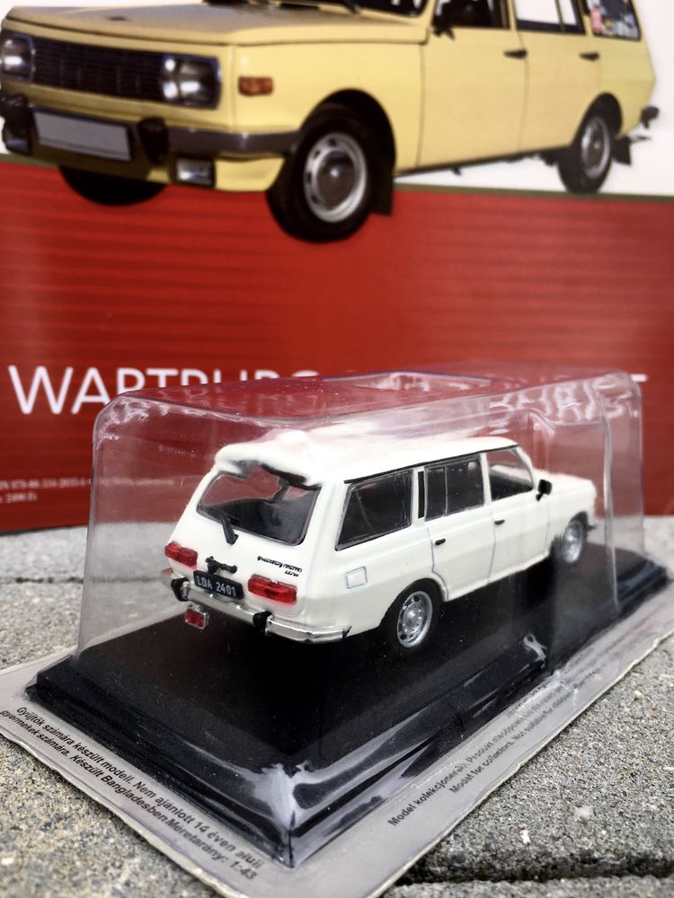 Kolekcjonerski WARTBURG 353 TOURIST #9-auta PRL,model,autka,kolekcja