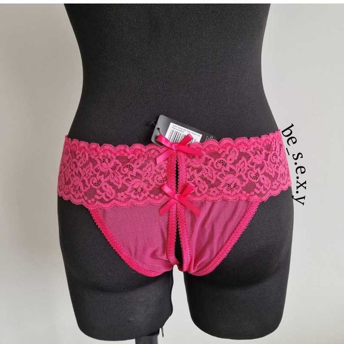 Мереживні трусики lovehoney з доступом і атласними бантами