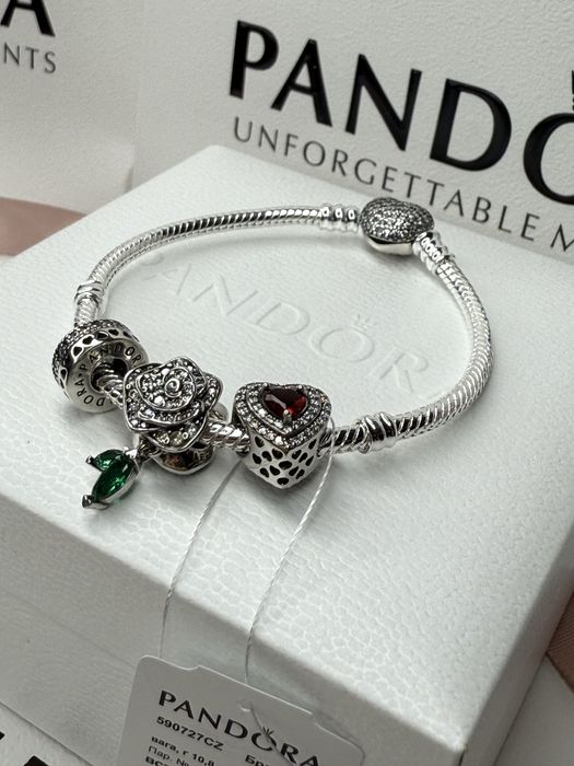 Браслет Pandora Пандора + шарм в Подарунок