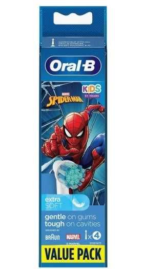 Braun Oral B Stages Power / SPIDERMAN - 4szt. Oryginalne