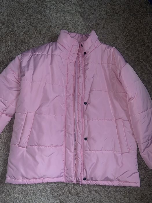 Пуховик зимовий рожевенький