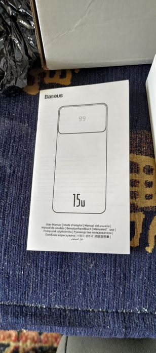 Powerbank Baseus 15w. 30000mAh.