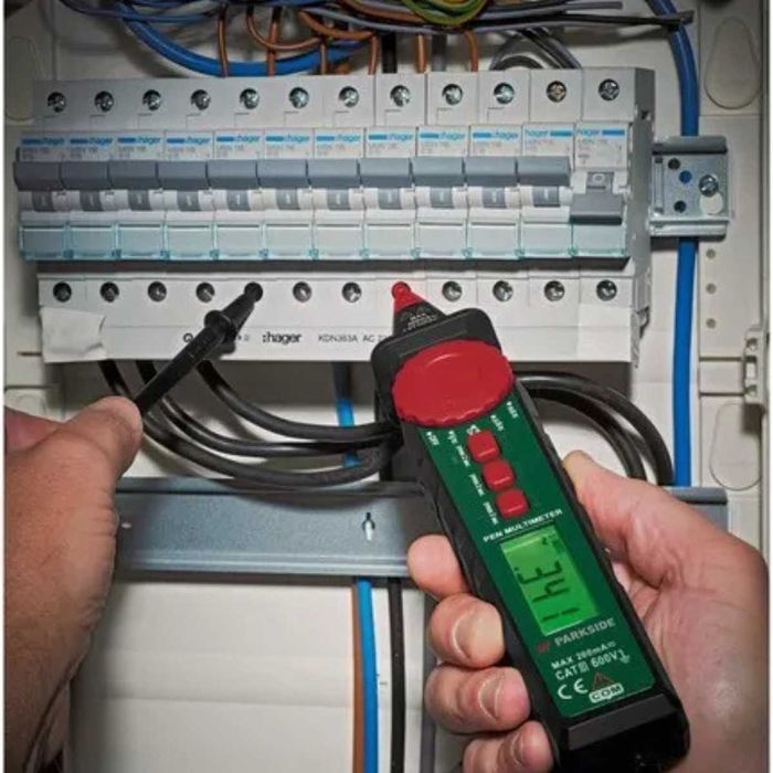 Multímetro Digital Tipo Caneta Parkside PZM 2 B3 – Novo na Caixa