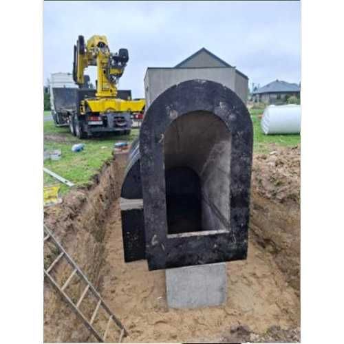 Ziemianka schron / bunkier ogrodowy – betonowa piwnica z montażem