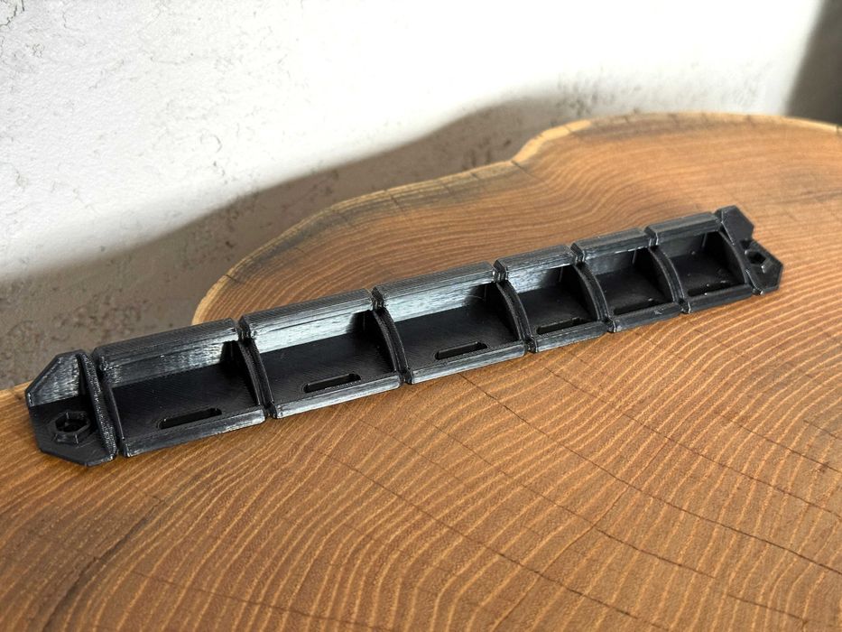 Szyna montażowa, uchwyt na złączki, kostki WAGO 221 – 3x3/3x5