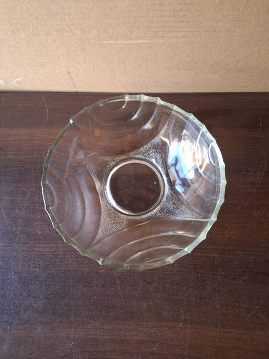 Stara misa szklana szkło PRL