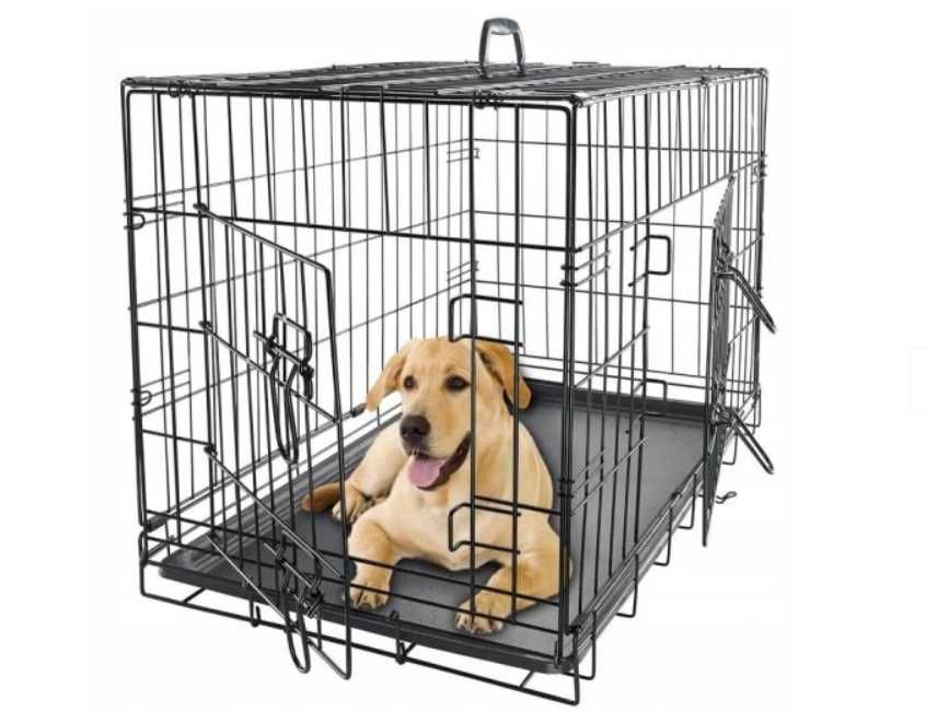 *DUŻA KLATKA kennel metalowa, transporter, kojec dla psa, do samochodu