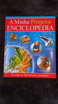 Livro infantil A minha primeira enciclopédia