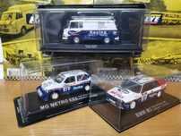 BMW M3 +  MG Metro 6R4 + Barkas B1000 Team Racing RAC Rally 1:43