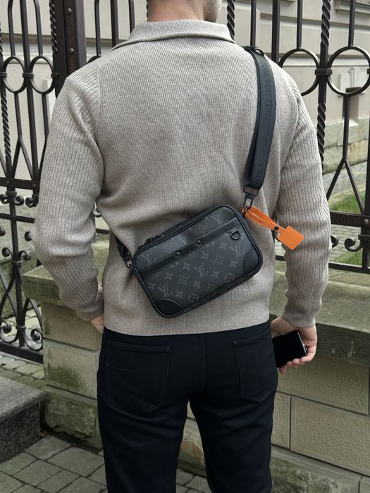 Чоловіча сумка Louis Vuitton мужская сумка мессенджер барсетка слинг