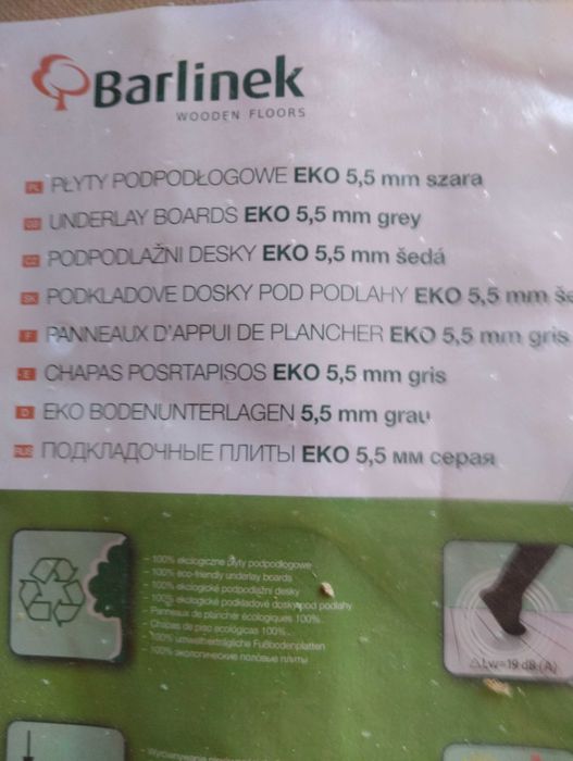 Płyty pod panele Barlinek