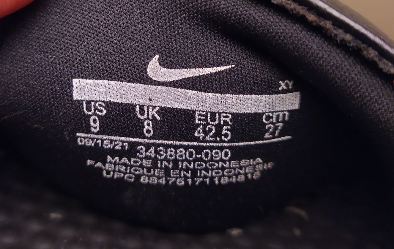Klapki Nike Męskie 27 cm.  42,5