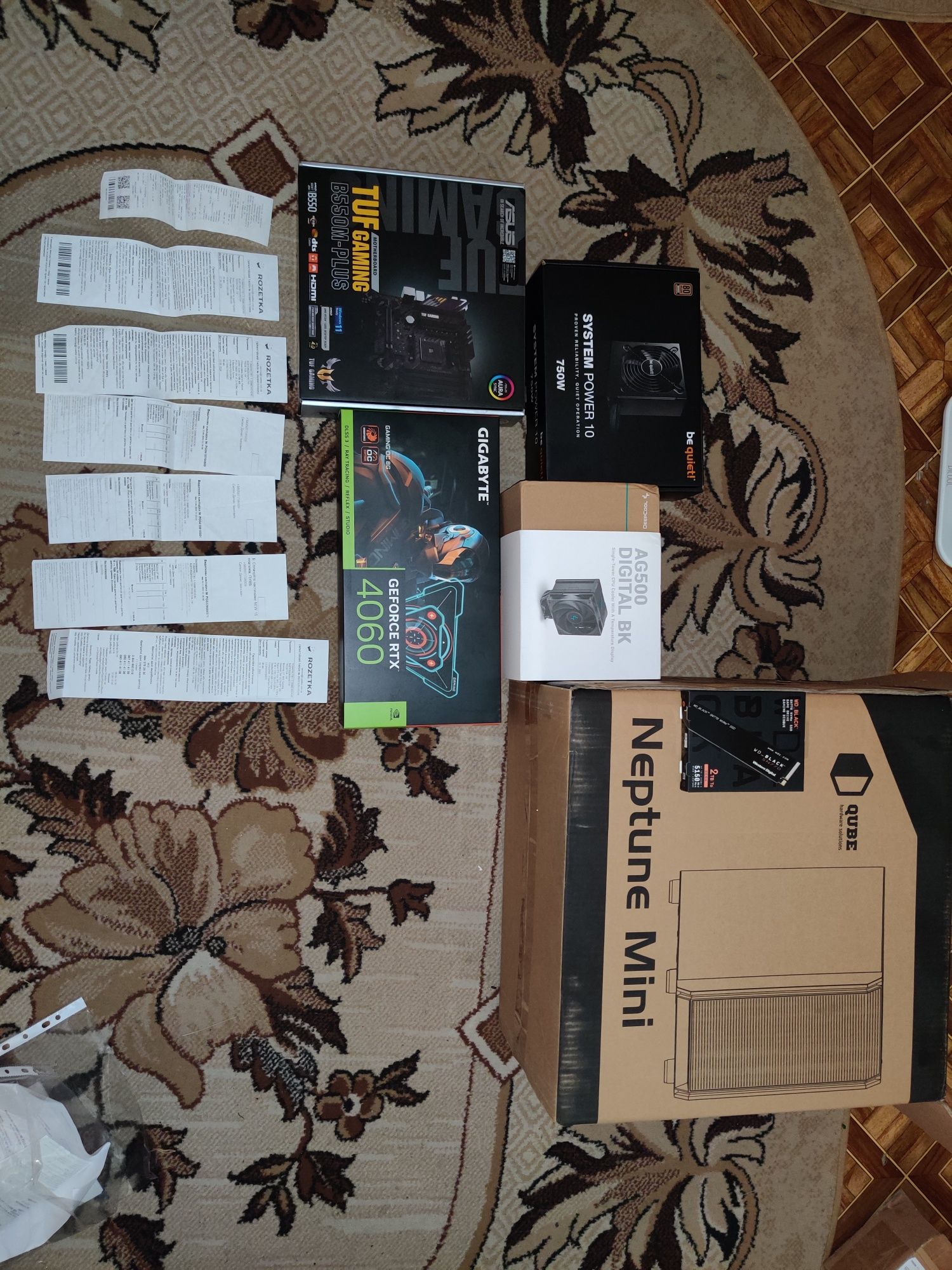 Продам настільний комп'ютер м2 1ТБ RTX4060 Ryzen 5600 32ОЗУ