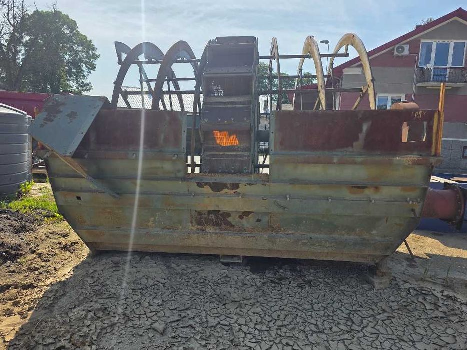 Koło odwadniające, odwadniacz do piasku z wstęgami wysokość ok 3m