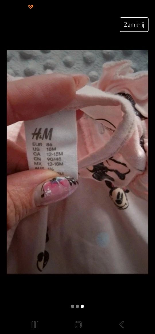 Sukienka H&M r.86