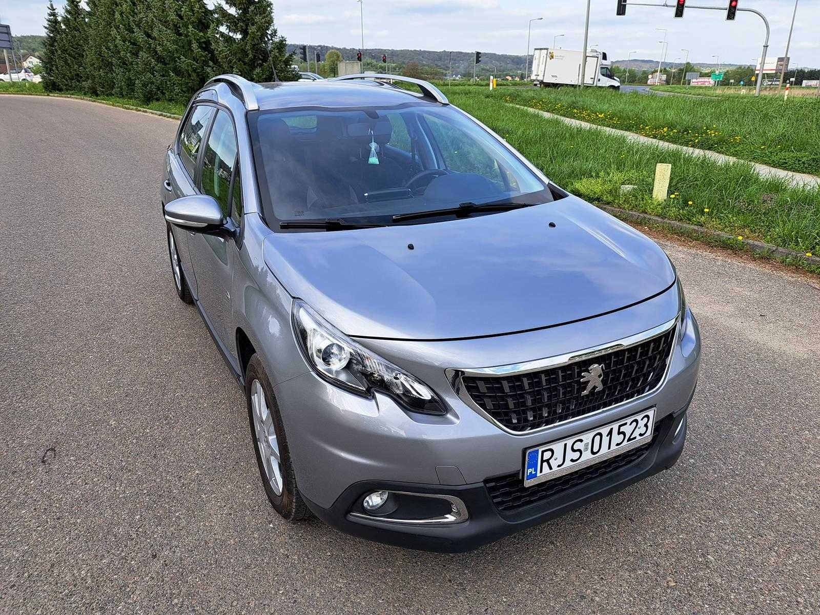 Peugeot 2008 1.2 Benzyna 83KM 2019r Tablet Tempomat LED Idealny Stan!