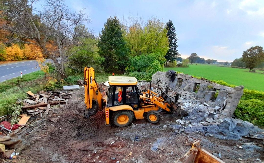 Wyburzenia oczyszczalnie drogi 120 hutwardzenia podjazdy