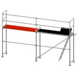 Rusztowanie budowlane P70 typu Plettac 22m2