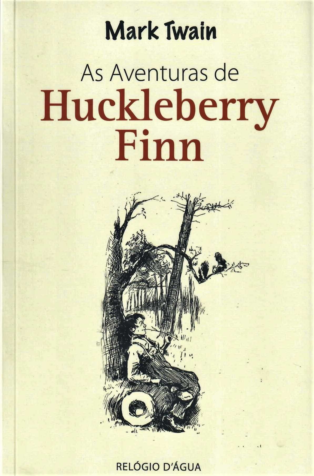 Mark Twain «As Aventuras de Huckleberry Finn» + 4 títulos