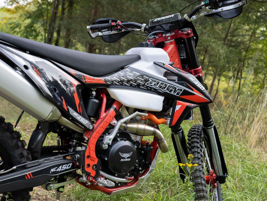 Enduro/Full Cross ZUUMAV K8 NC450cc/4T 47KM XXL 21/18cali NOWOŚĆ! 2023