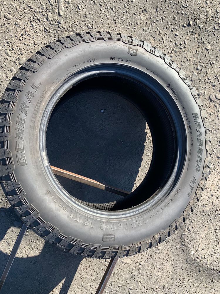 Шини 255/60 R18 General літо 2019рік,7,5мм