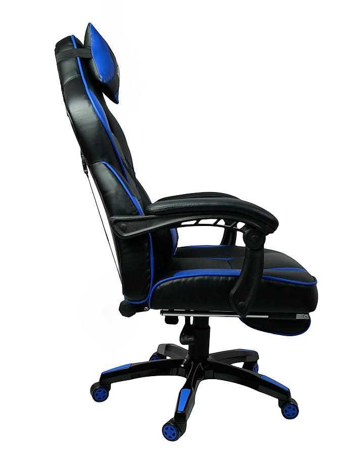 Fotel Gamingowy obrotowy dla graczy DEUS LARGE Blue