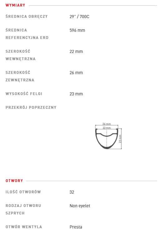 Dwie obręcze rowerowe DT Swiss R 500 29"/700C 28H i 32H