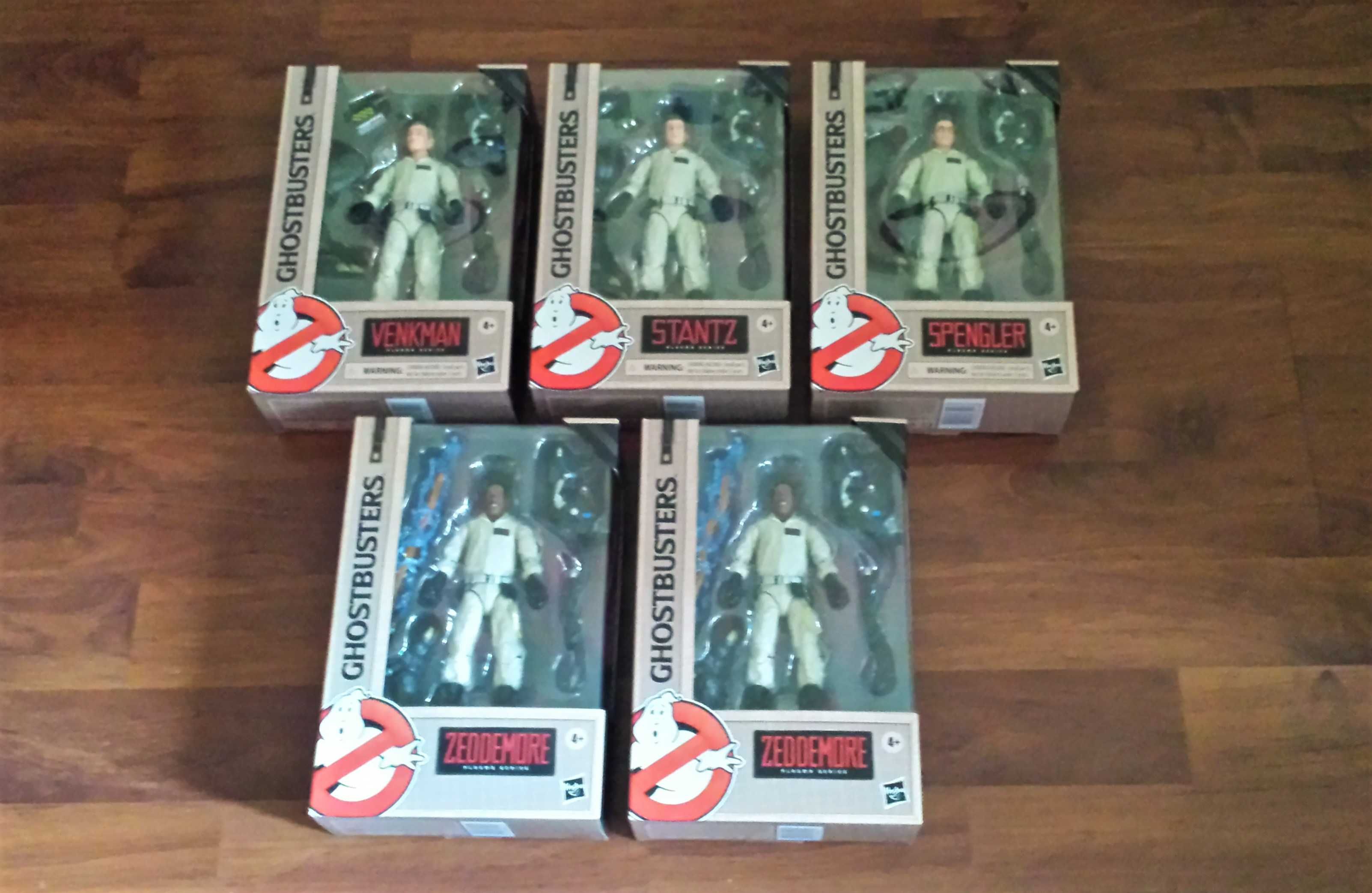 Action Figures Ghostbusters . Venkman , Stantz , Spengler , Zeddemore